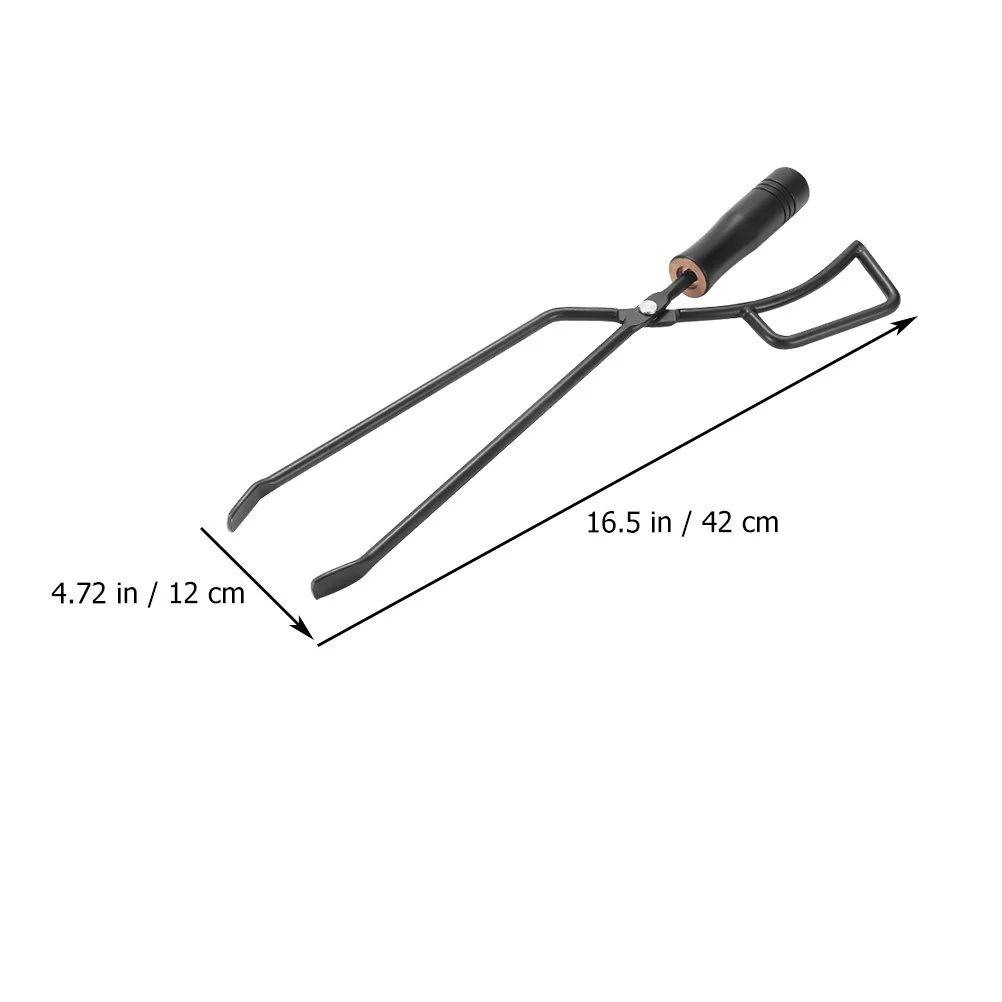 

Barbecue Charcoal Clip Tongs Stainless Steel Food Grill Accessories Meat Firewood