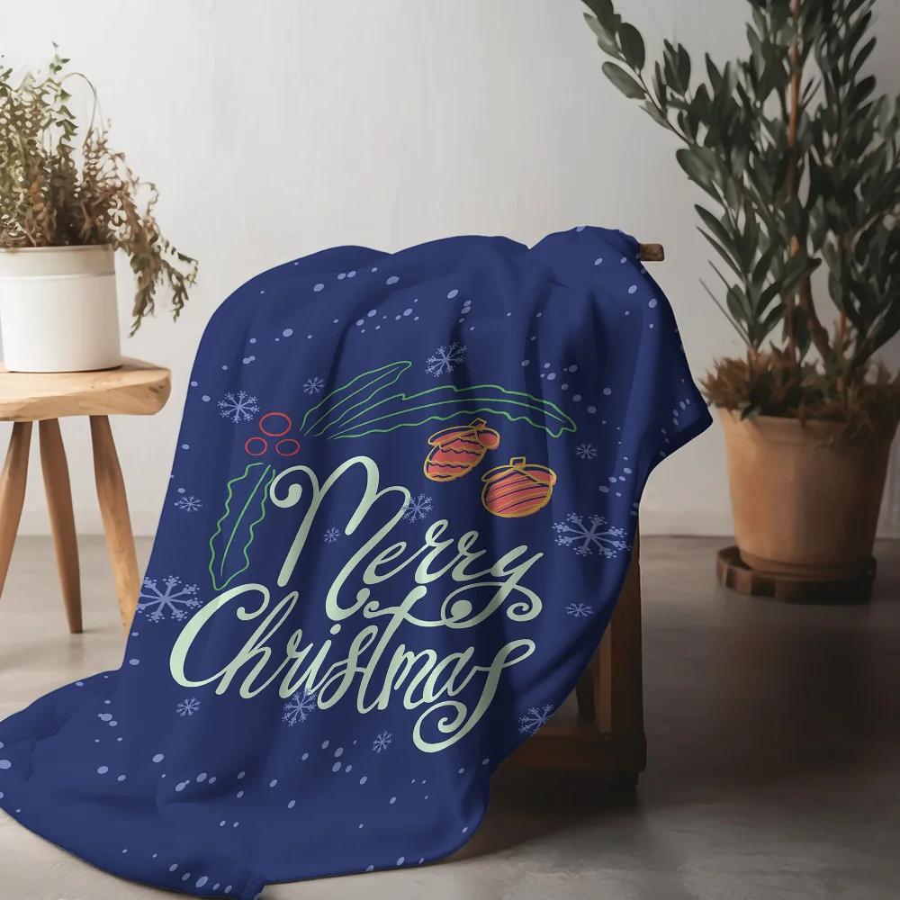 

Мягкое уютное рождественское одеяло Tuniu для дивана-кровати, спальни, зима-осень, декоративное одеяло