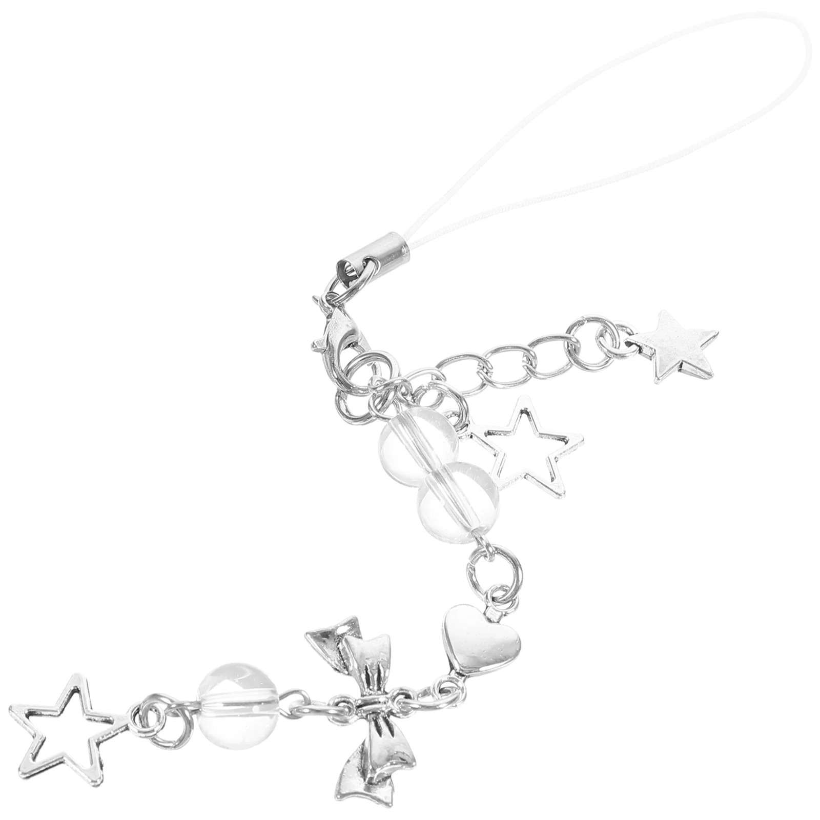

Mobile Phone Chain Star Charm Decorative Strap Cellphone Chains and Charms Lovely Pendant Lanyard