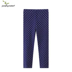 Jumping Meters-Leggings de princesse à pois colorés pour filles, pantalons crayon pour tout-petits, pantalons skinny pleine longueur, vêtements pour bébés, 2-7T