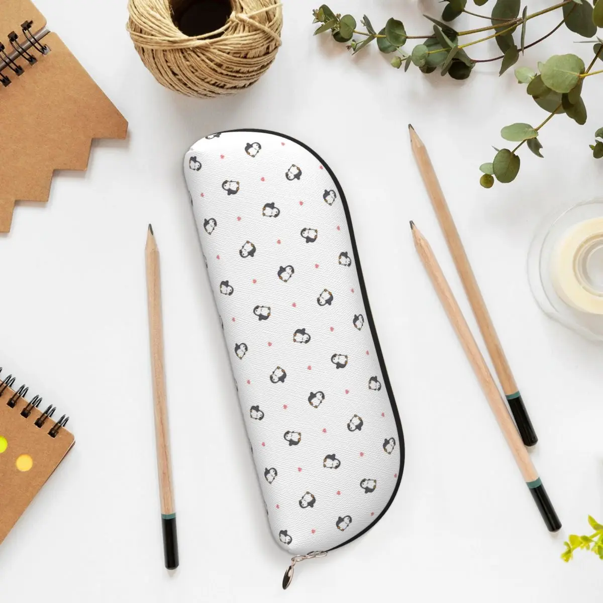 لطيف البطريق مقلمة قلم رصاص الحقيبة تخزين القرطاسية لوازم سعة كبيرة صندوق القلم حقيبة أقلام رصاص لهدايا الطلاب