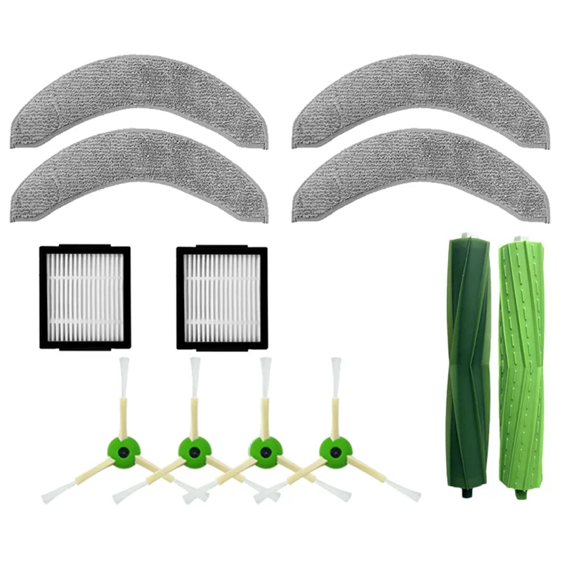 B47b-rolo escova borda pano mop tela aspirador de pó robô acessórios para irobot roombo combo j7 +