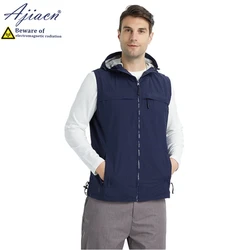 Genuine anti-radiation hooded vest Mobile phone, WIFI, computer, microwave Electromagnetic radiation shielding clothes