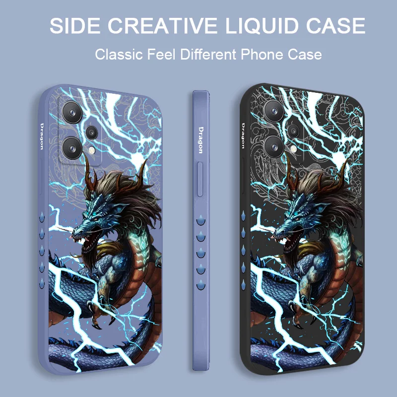 حافظة هاتف من رادن دراجون كينغ لهواتف OPPO Realme 10 9 9i 8 8i 7 7i 6 Pro Plus C30 C31 C35 C1 C11 C12 C15 C20 C21Y C25 C25S #3