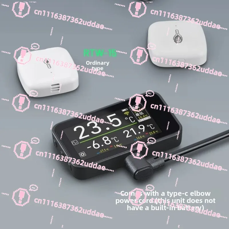 Wireless Thermometer Thermometer Electronic Luminous Display Outside The Car High Precision Inside The Car