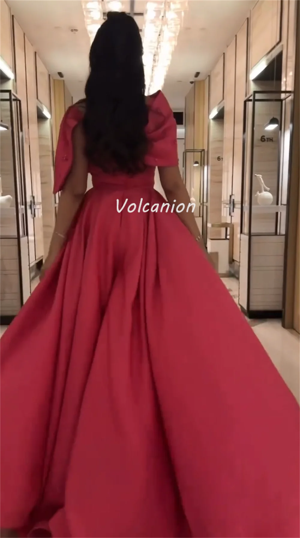 Customized Formal Exquisite Charmeuse Bow Pearl Sequined Draped Ball Gown Off-the-shoulder Long Dresses Bespoke Occasion Dresses