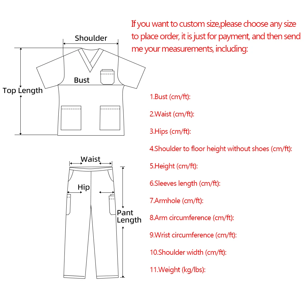

Набор скрабов Индивидуальная униформа Профессиональная настройка
