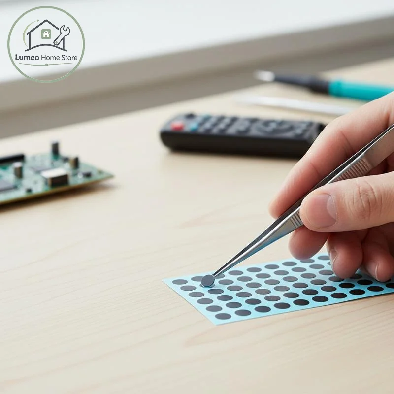Keypad Repair Kit Conductive Rubber Pads Diameter 3MM 4MM 5MM 6MM for Remote Switch Button Repair Projects