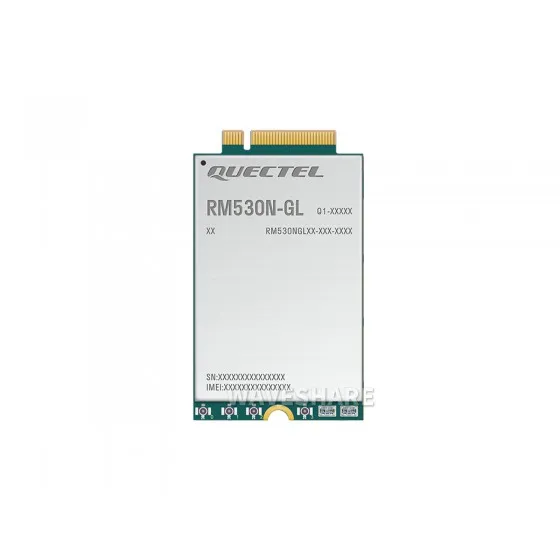 Quectel RM530N-GL 5G NR Module M.2 Form Factor Sub-6GHz mmWave Global Version For Industrial IoT Gateway Router
