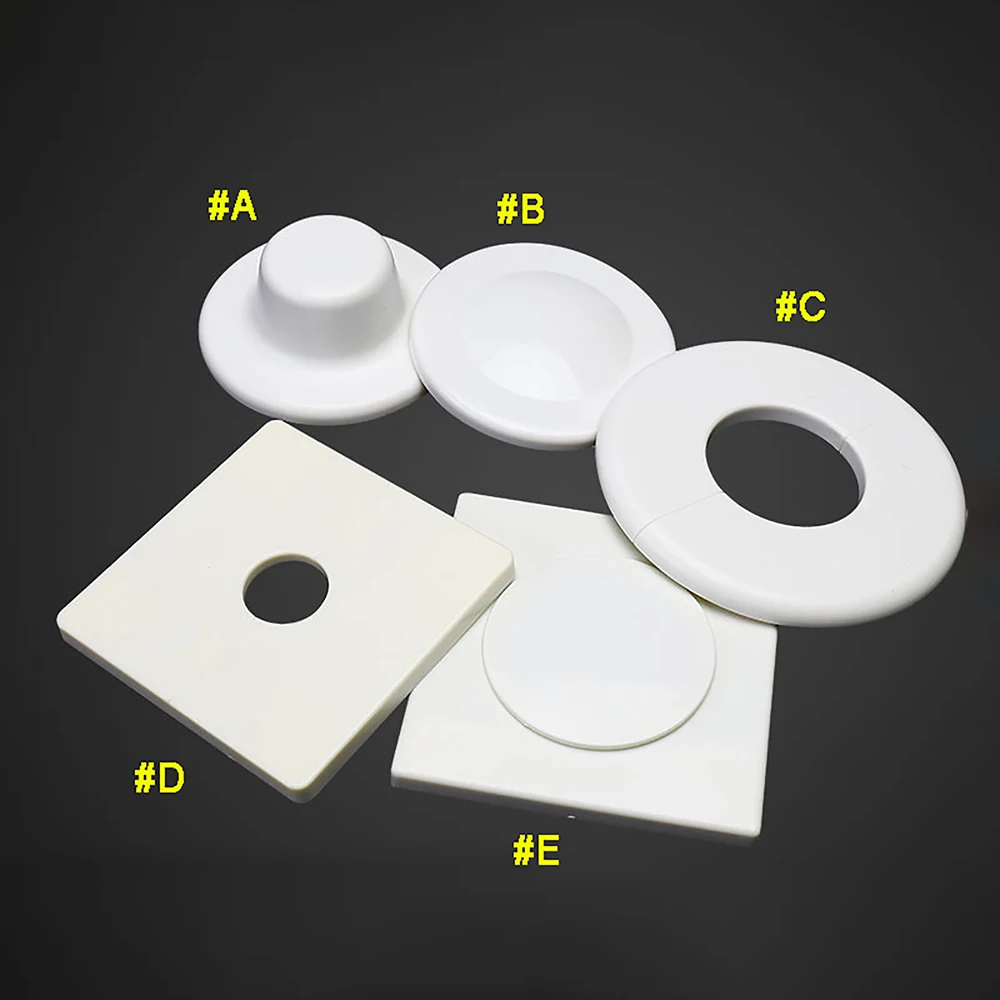 Plastic Wall Hole Decorate Cover Separable Junction Box Outlet Cable Protector Wire Tidy Grommet Shower Faucet Pipe Collar Cover