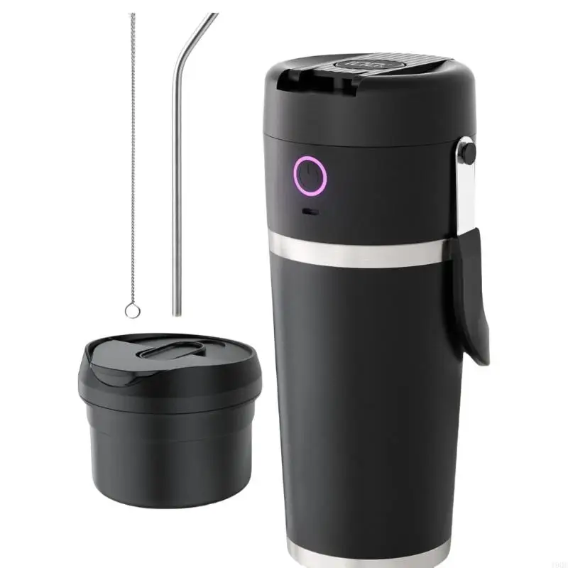 

19QE Cordless with Vacuum Insulated Stainless Steel Container 14000RPM Motor Smoothie Mixer Portable Mixing Cup