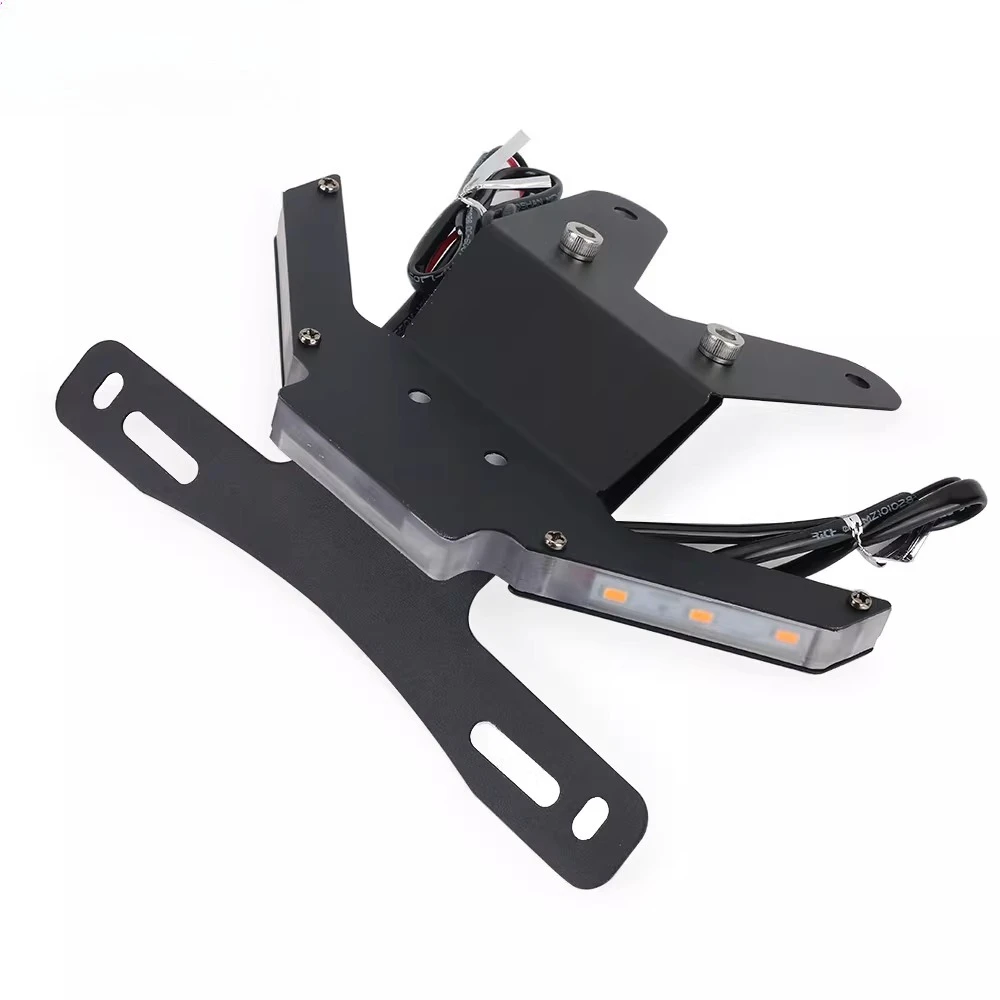Applicable To Ninja Z250 NINJA300 Modified Turn Short Tail Plate Frame Motorcycle License Plate Frame Photo