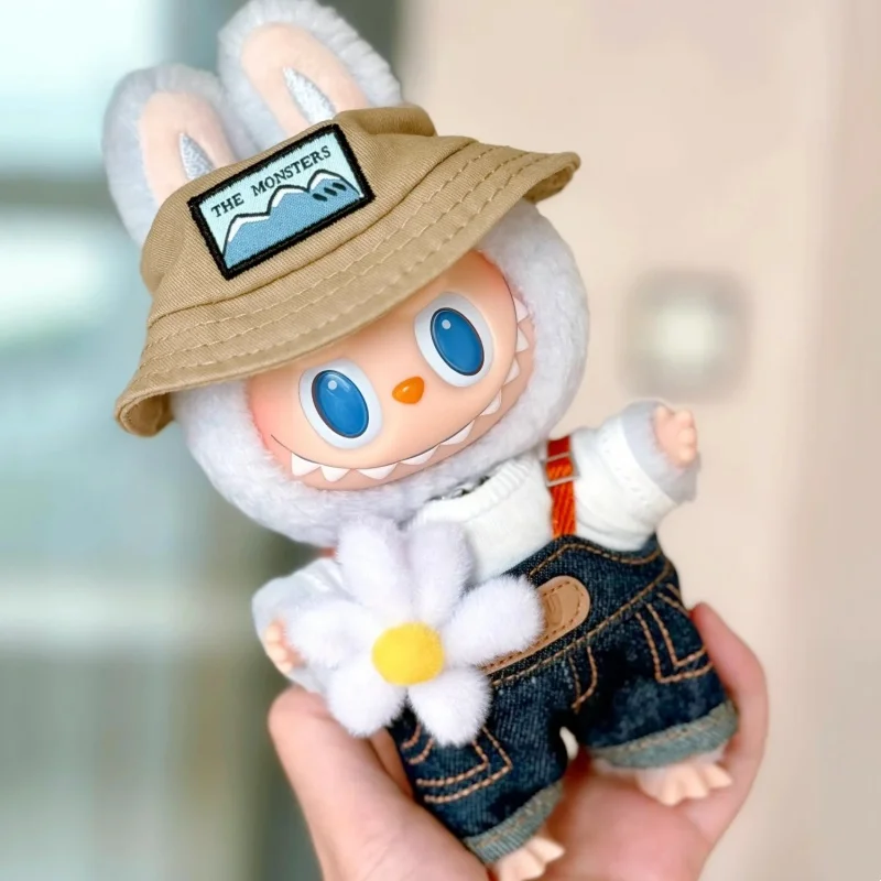 High Quality Replica Labubu Mokoko Merlion Spring Flower Sweetheart Doll Kawaii Backpack Pendant Decoration Doll Limited Editio