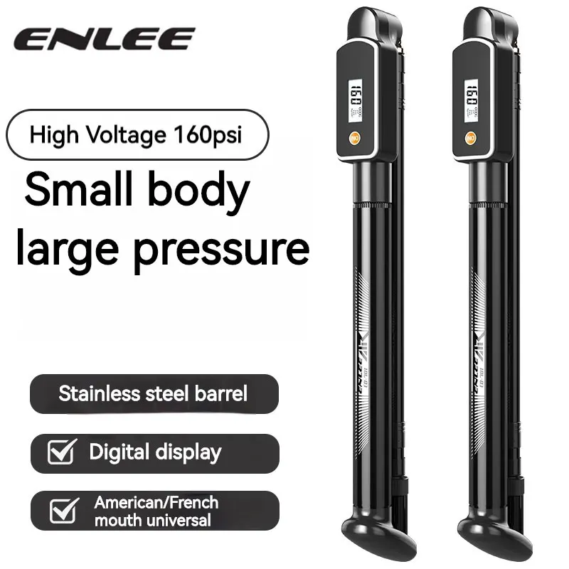 Насос ENLEE для горного велосипеда, 160psi, портативный