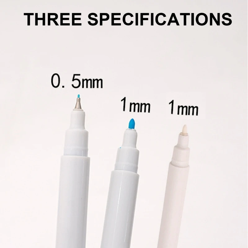 12 pc's in water oplosbare pen Wisbare markeringspenstof Markers Pens voor het markeren KXRE