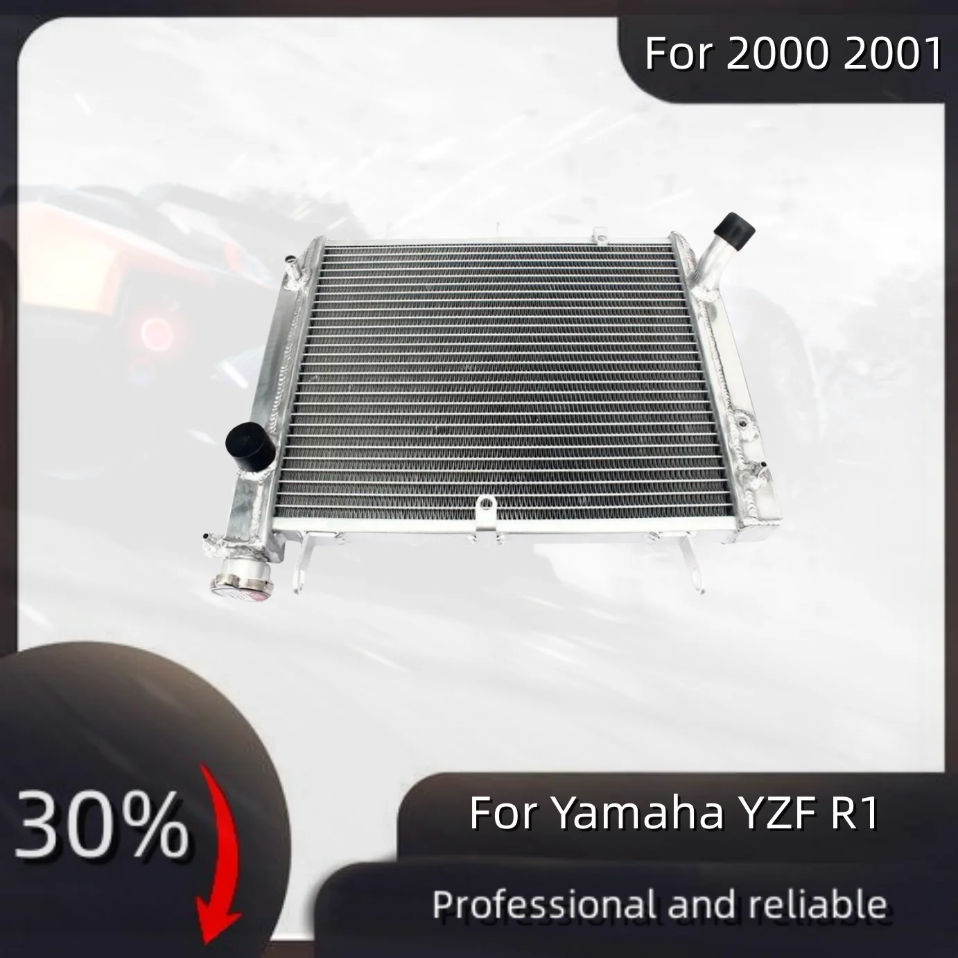 

For 2000 2001 Yamaha YZF R1 Aluminum Radiator Cooler Cooling Coolant