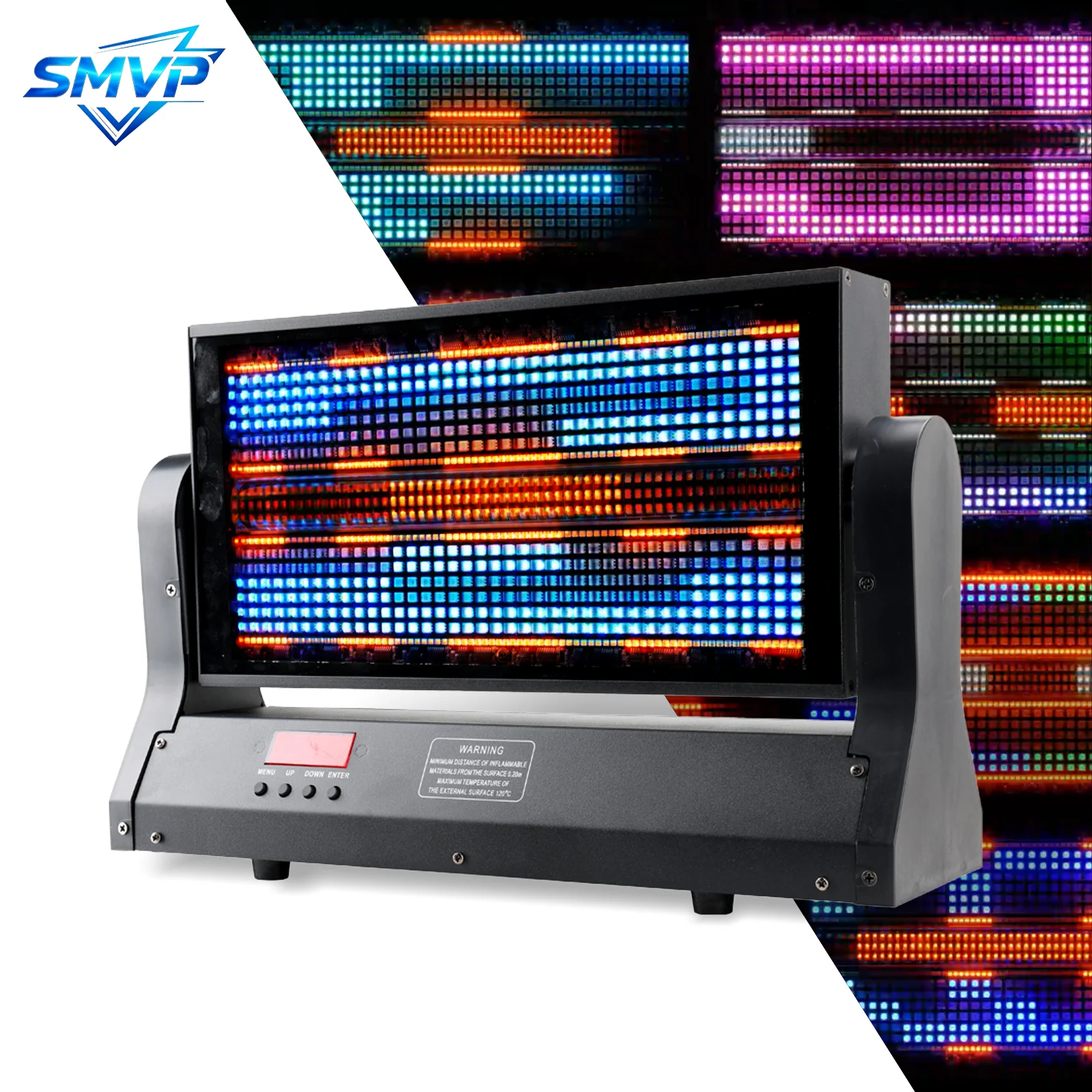 LED 500W RGB Strobe Moving Head Light Warm Cool White Horse Racing High Speed Flash DMX Stage Effect Light For DJ Disco Party