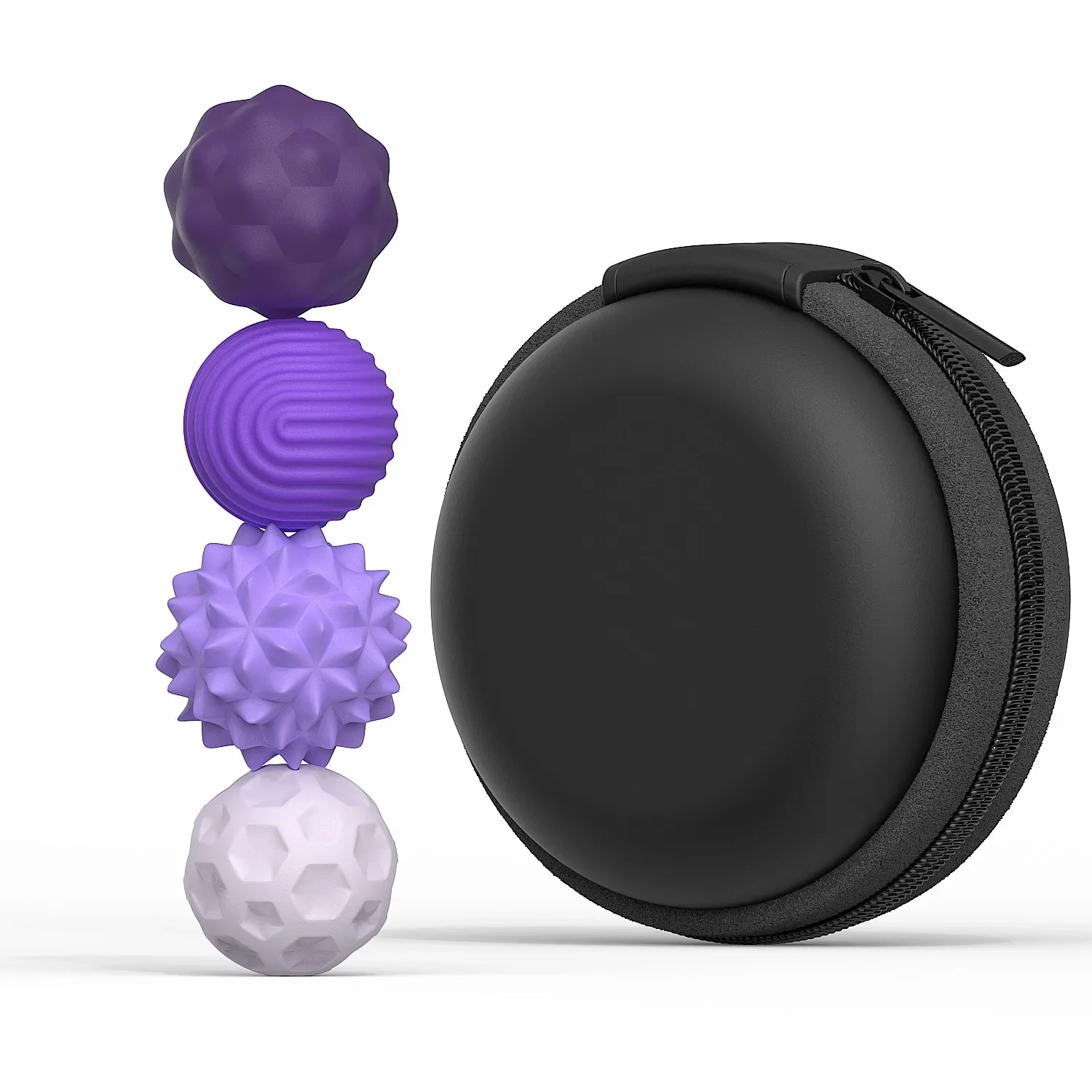Boules sensorielles magnétiques en Silicone, 4/8 pièces, jouet Fidget, balles d'inquiétude, autisme, apaisant, jouet sensoriel pour enfants et adultes, soulagement du Stress