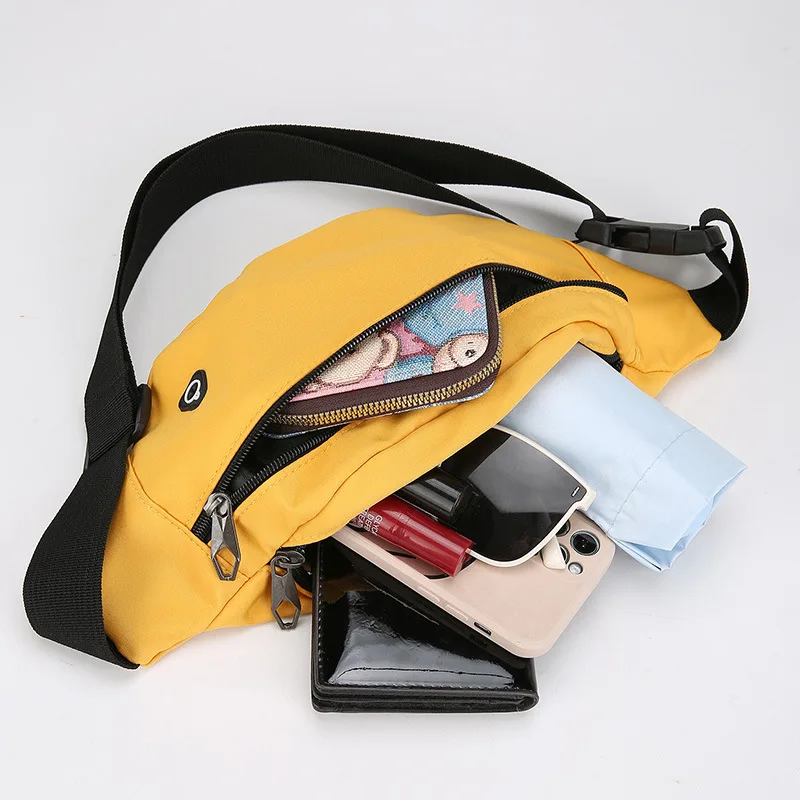 Новая спортивная поясная сумка с карманом для телефона, большая вместительная сумка через плечо для бега в тренажерном зале, активного отдыха