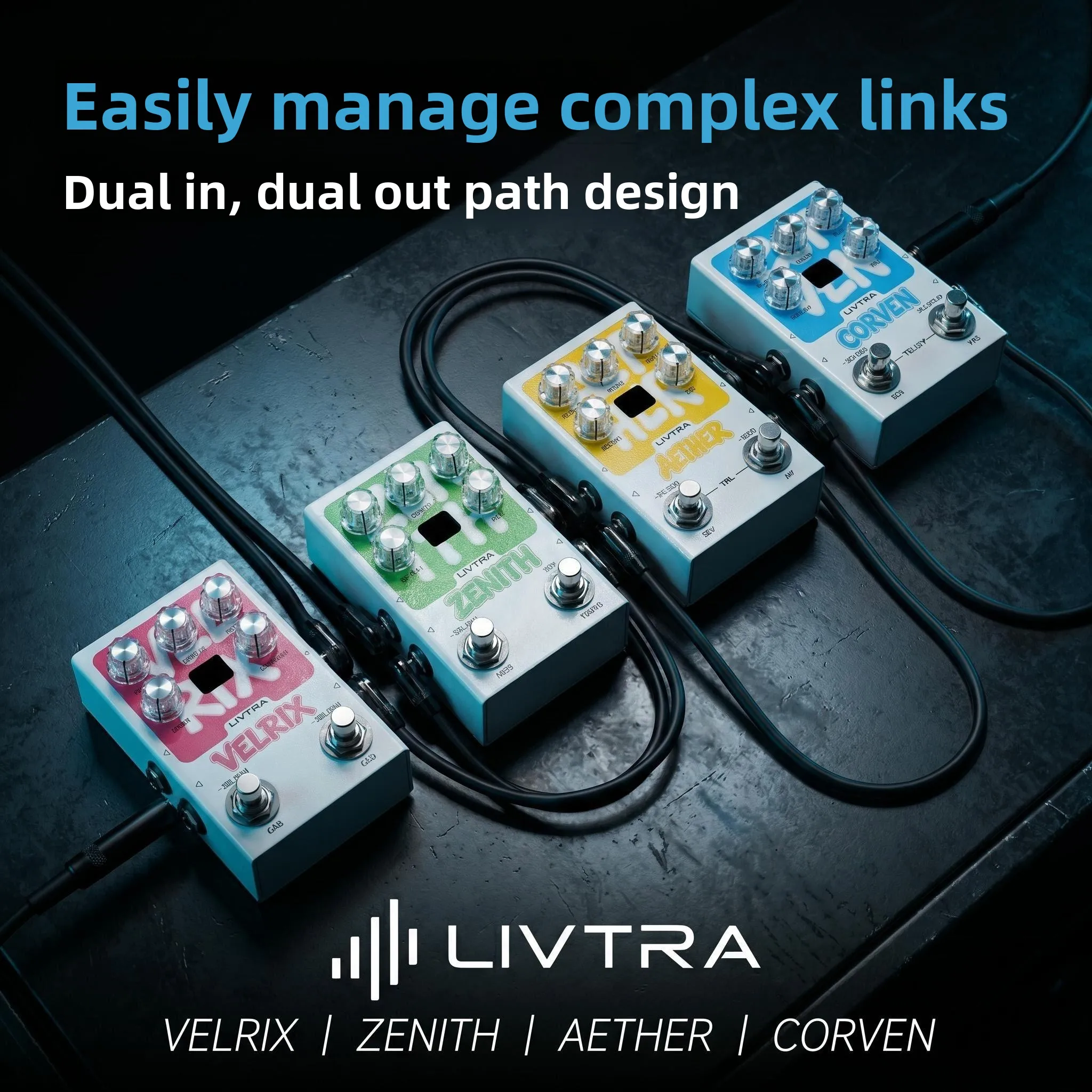 Pedal de amplificador LIVTRA V - Audio Interface Usb avaliação e preço