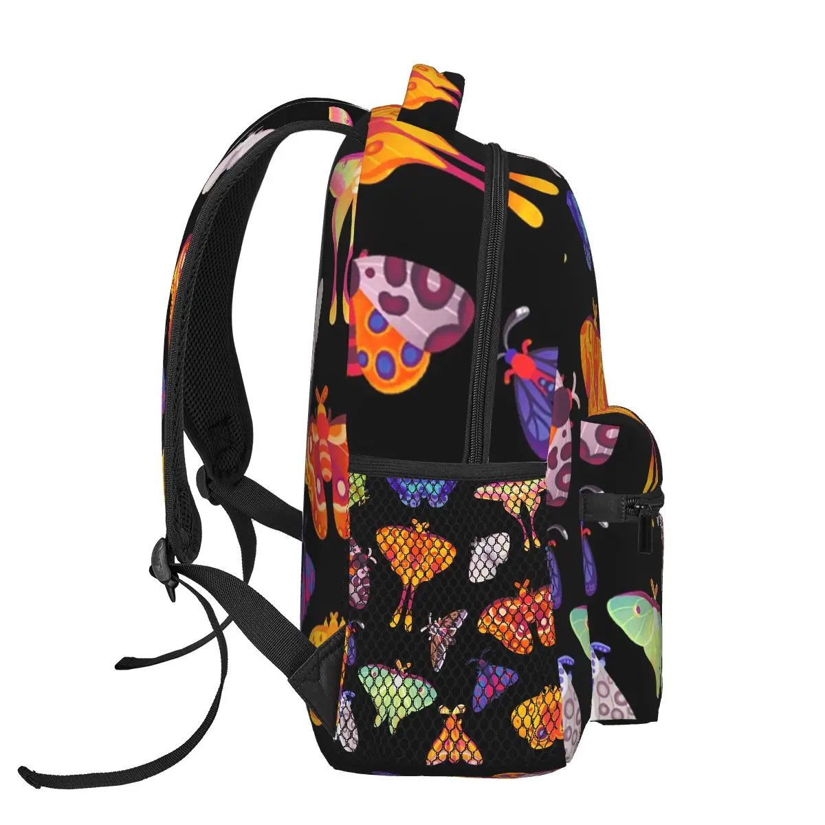 Mochilas de traça dos desenhos animados para crianças, mochilas escolares, mochila para laptop, bolsa de ombro, grande capacidade, mochila para meninos e meninas