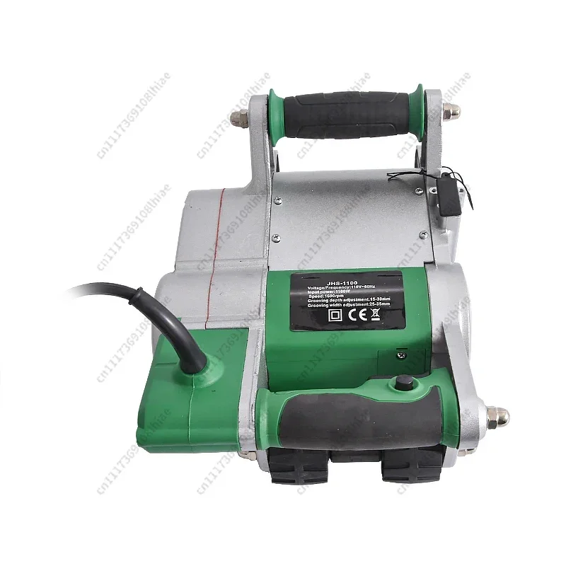 JHS-1100 Industrial Wall Chaser Electric Wall Line Slot Machine Groove Cutting Slotting Machine with Blade 25/35MM Power Tool