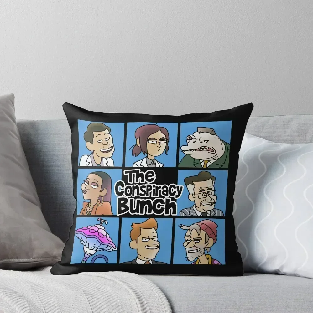 

The conspiracy Bunch Throw Pillow Covers For Sofas Pillowcases For Pillows Pillows Aesthetic pillow