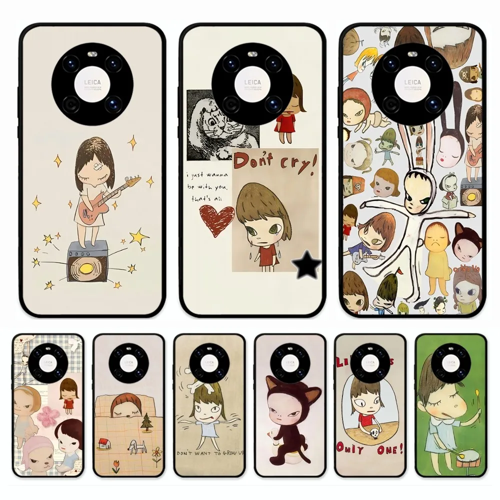 Y-Yoshitomo N-Nara D Phone Case For Huawei Mate 10 20 30 40 50 lite pro Nova 3 3i 5 6 SE 7 pro 7SE