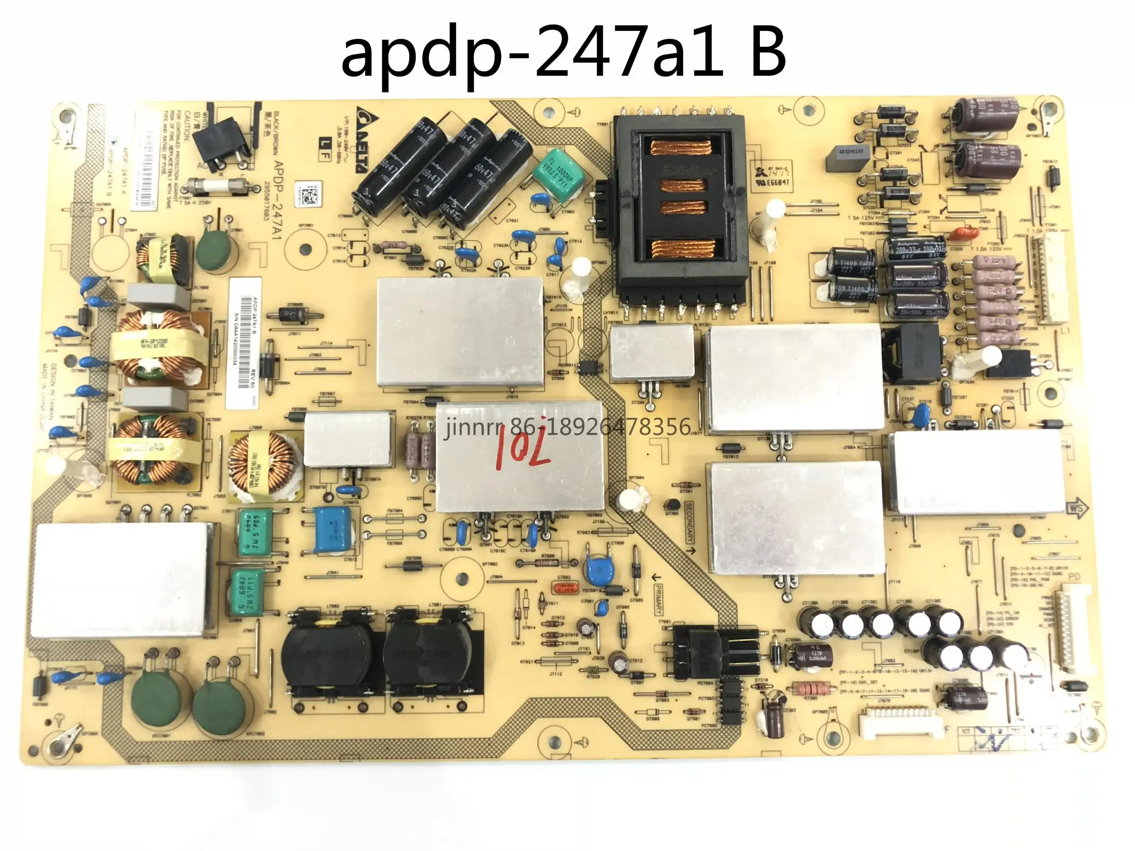 Original sharp lcd-52ue20a LCD TV power board apdp-247a1 B runtkb260wjqz