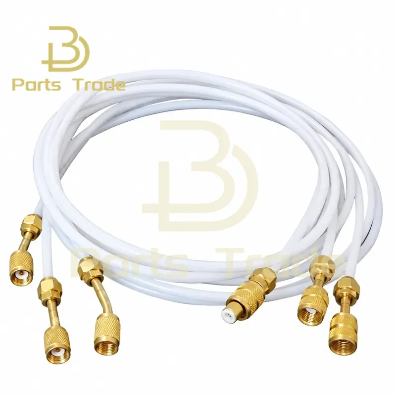1PC Copper Head Removable Air Conditioner Transparent Liquid Filling Tube 2M Refrigerator Fluorine Tube for R22