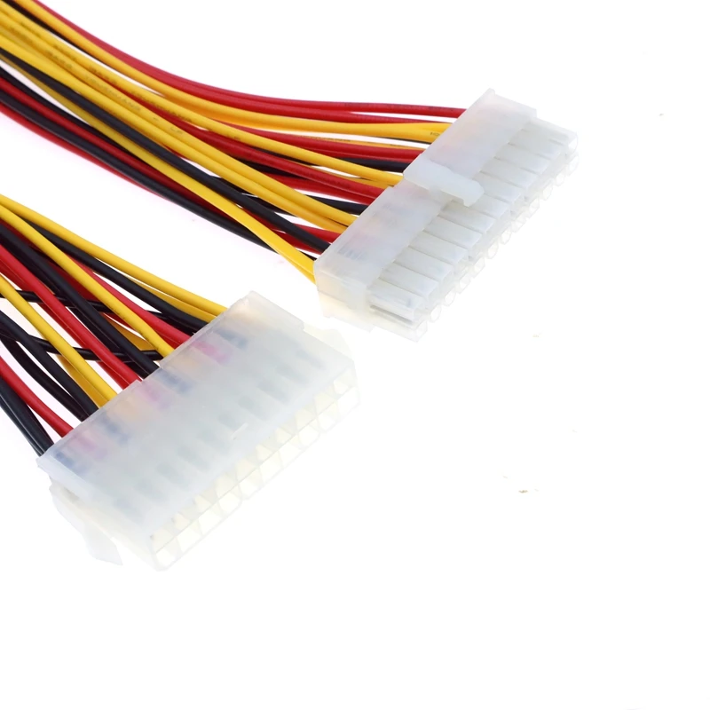 Product Title ATX 24 Pin Male to 24 Pin Female Power Extension Cable,0.3m,for Internal PC,PSU TW,Power Lead Connector