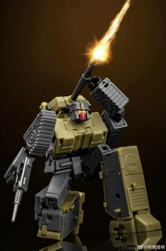 Transformatie Robot Speelgoed Magic Square Brawl MS-B51R Zware Gunne G1 Versie MS-TOYS Bruticus Figuur Collectible speelgoed