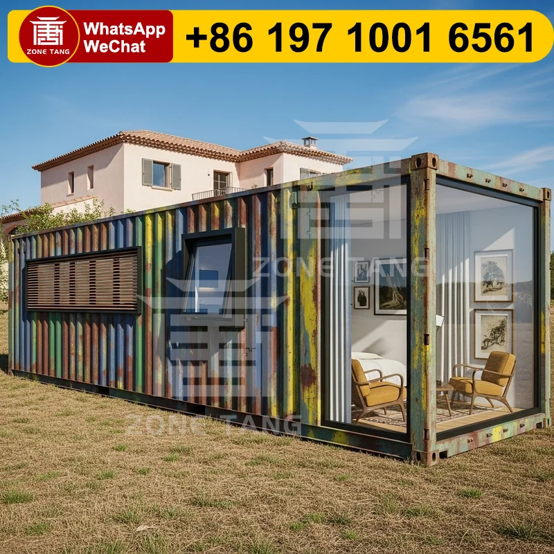 

Foldable Structure Durable Factory Compact Earthquake Resistant Prefab Tiny Homes Prebuilt Homes Customizable Flat Pack House