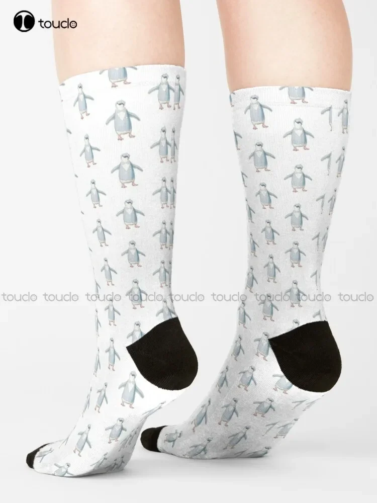 Victor Nikiforov Pingüino (Pintya) Calcetines de esmoquin Calcetines para mujer Equipo Personalizado Unisex Adulto Adolescente Calcetines juveniles Nuevo arte popular