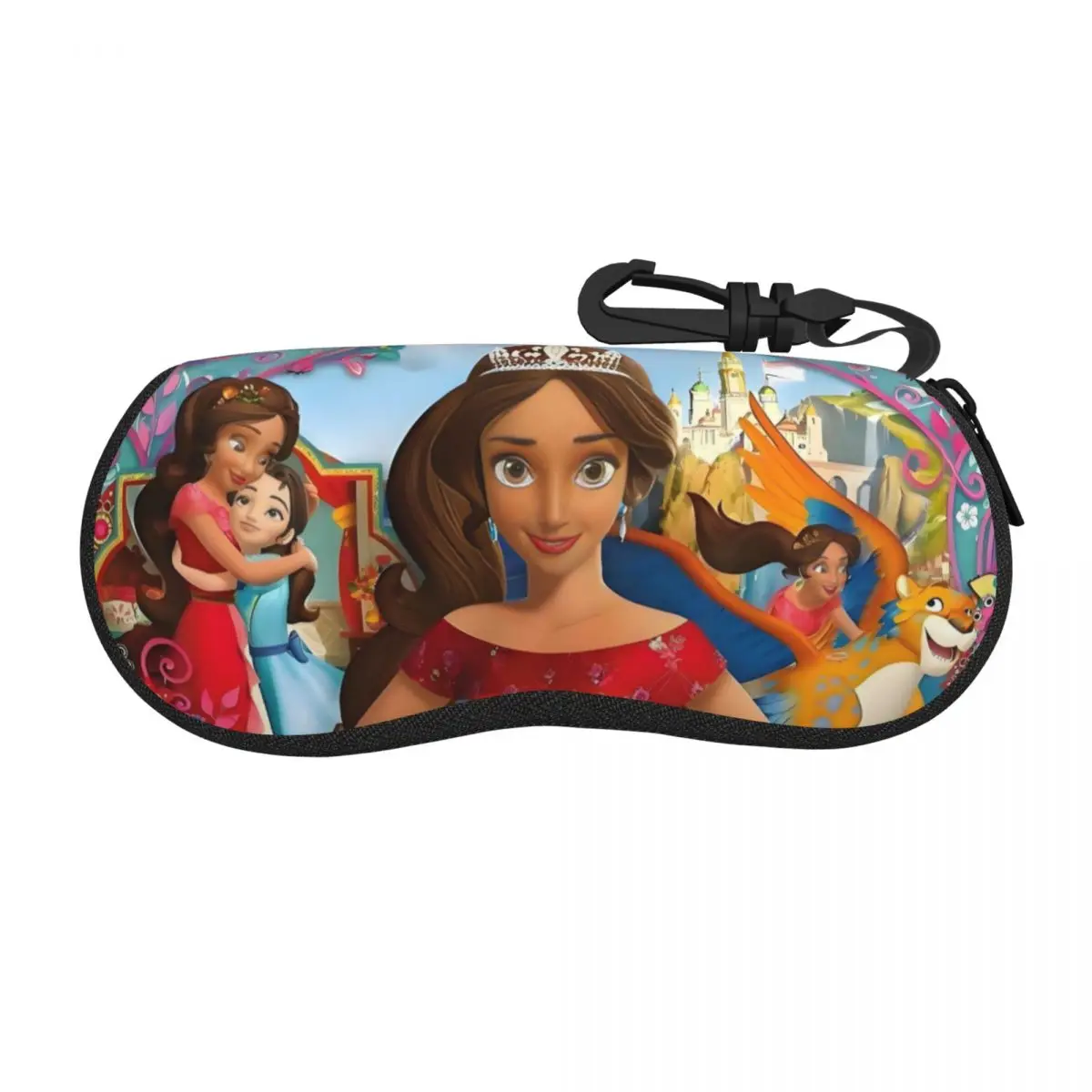 

Custom Elena Of Avalor Cartoon Shell Eyeglasses Case Men Women Cute Cute Anime Glasses Case Sunglasses Box Pouch