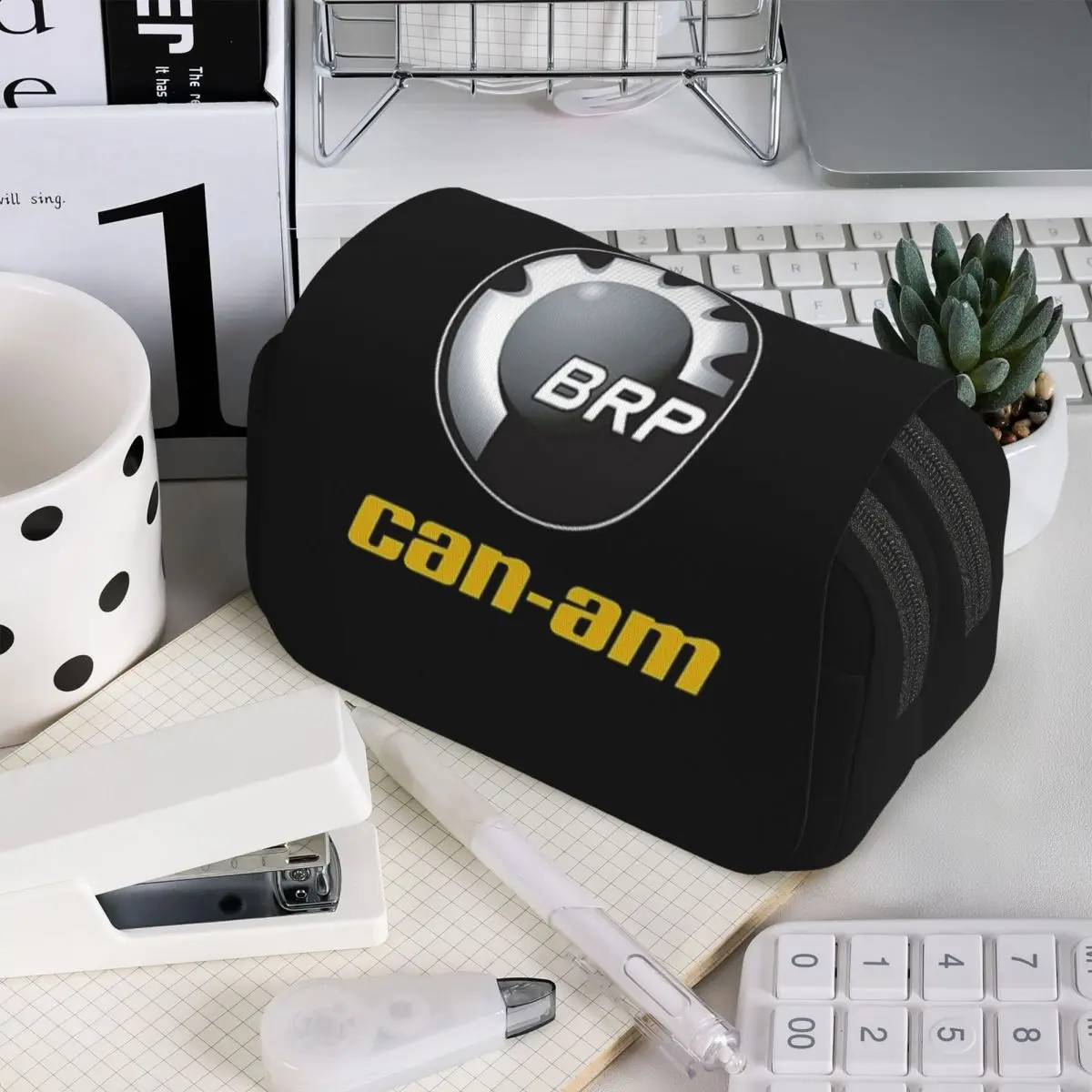 

Чехол для ручек Can-Am BRP в виде мотоцикла, подарок для студентов, пенал, сумка для канцелярских принадлежностей, держатель для ручек