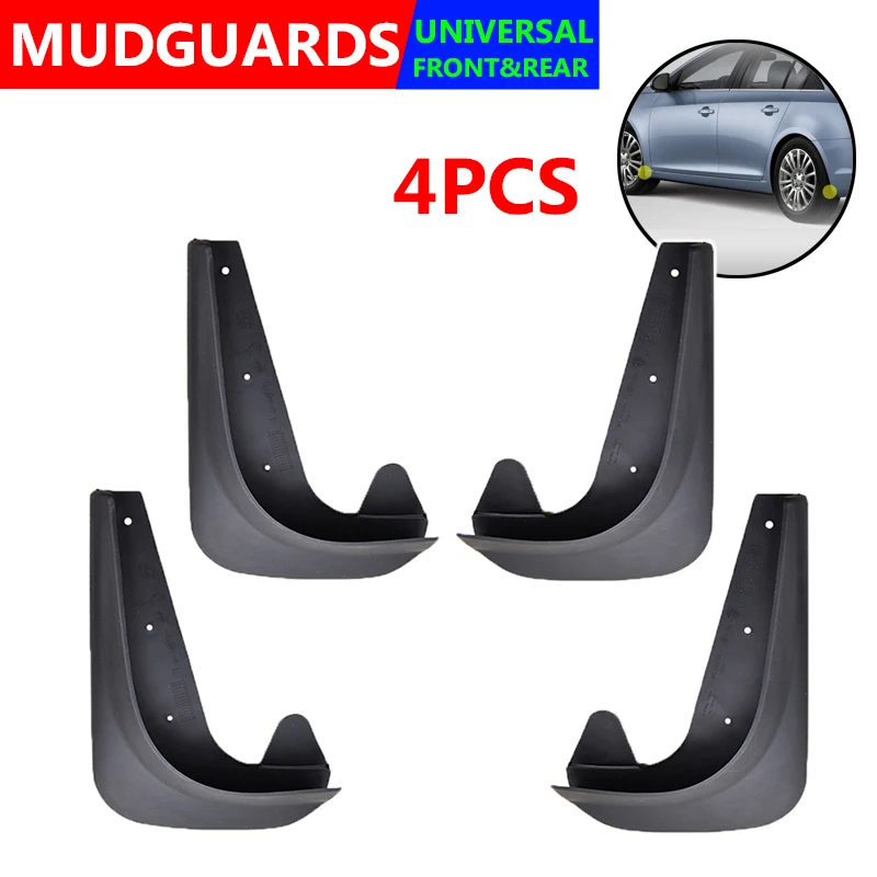 Set Universal Mudflaps Mud Flaps Flap Splash Guards Mudguard For Renault Megane Kwid Captur Clio Kadjar Espace Scala Zoe Laguna