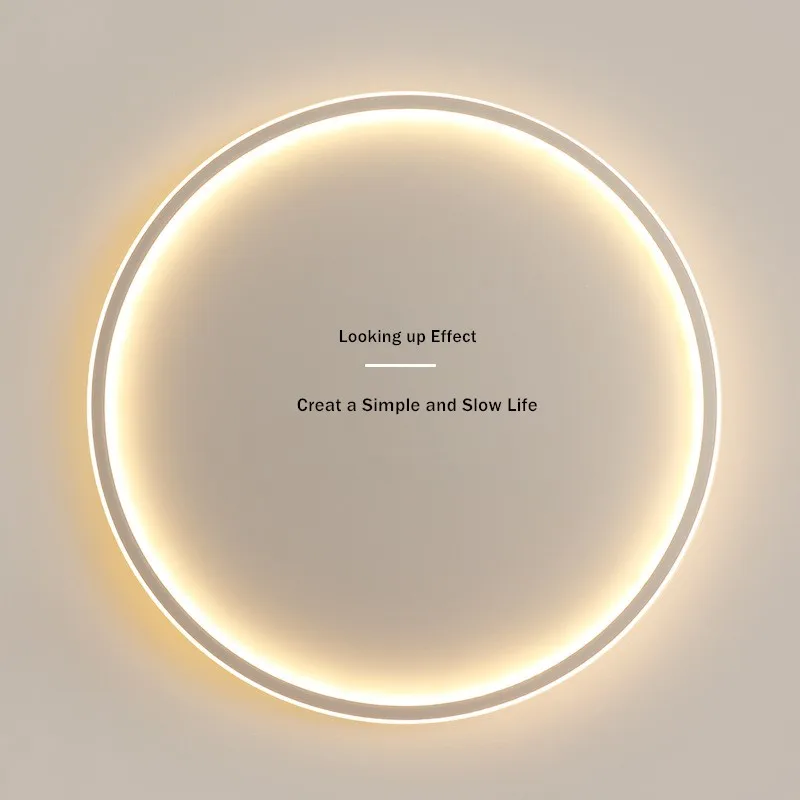 Modern LED Ceiling Light 20/30/40CM Dimmable Remote Control for Nordic Home Living Room Bedroom Aisle Balcony Lamp Decor Lights