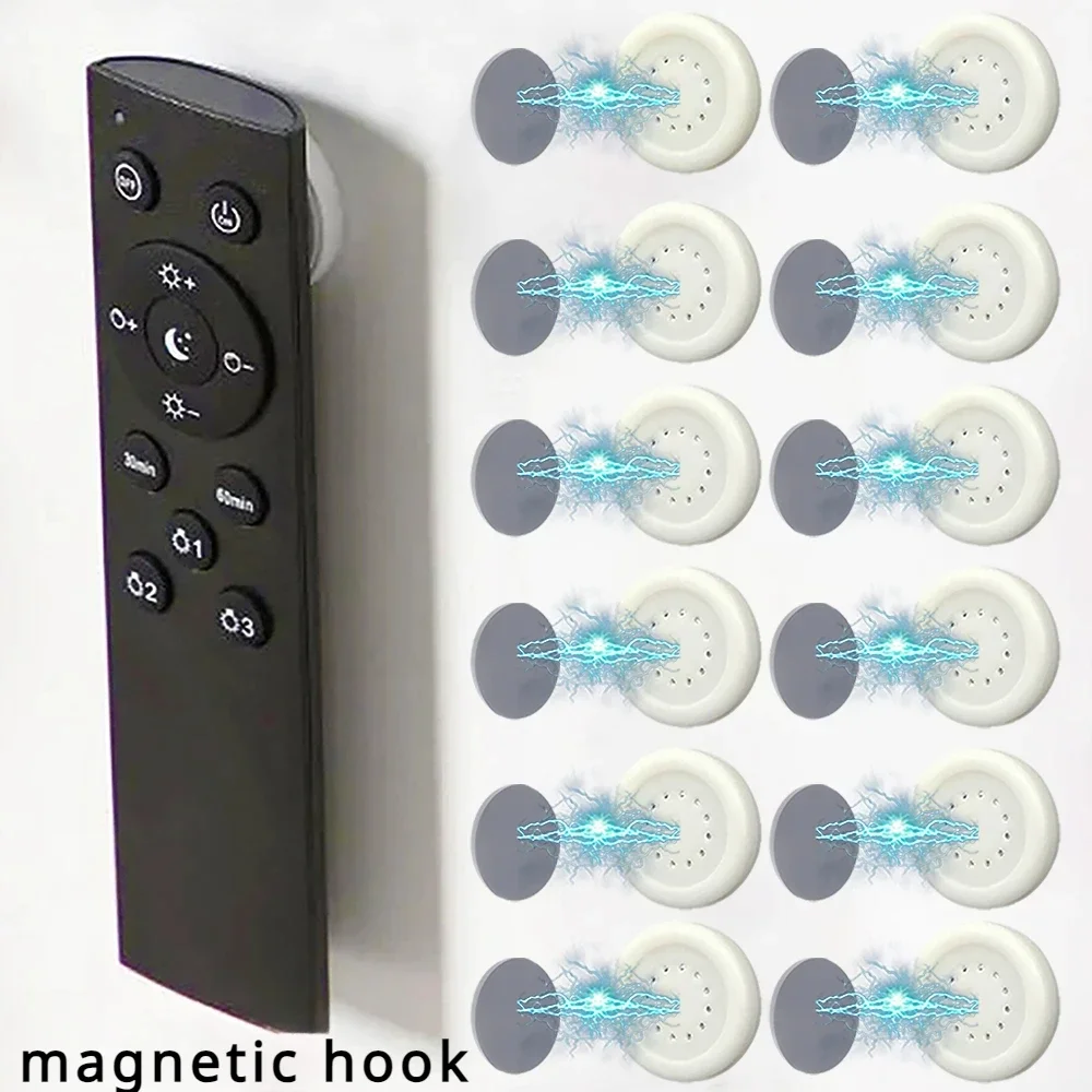12/2-piece Set Magnet Multi-functional Magnetic Hook Wall-mounted Picture Frame Hanger Home Decoration Hook Powerful Hooks