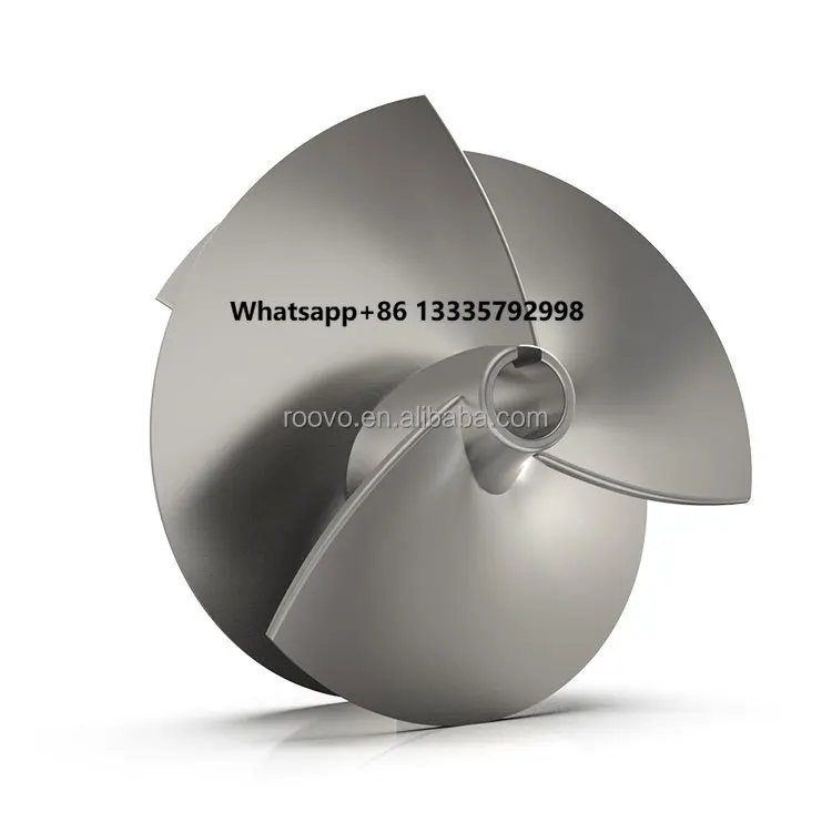 

Ship and Yacht Propeller Impeller 304 Stainless Steel Precision Casting 5-axis CNC Machining Impeller Accessories