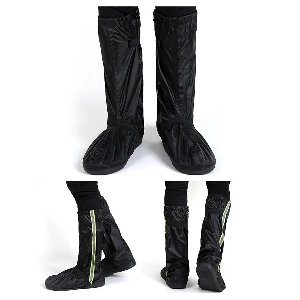 

Waterproof Rainproof Shoe Covers for Men Women Oxford Cloth High Elastic Reflective Safety Anti Moist Boots Travel Snow Fishing