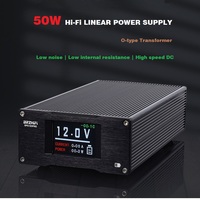 SPD-50PRO 50W O-type Transformer HiFi Low Noise DC12V 4A Linear Power Supply For Audio USB Decoder