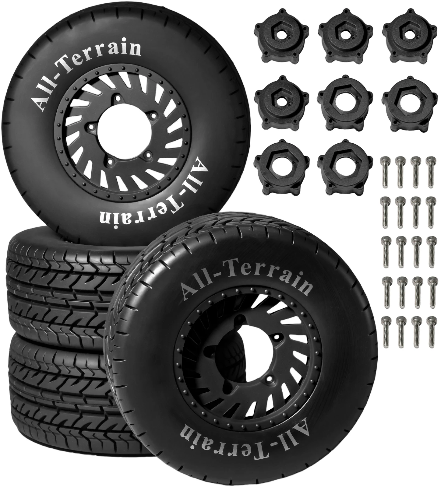 RC Korte Baan Vrachtwagen Wielen 12 17mm Hex voor 1/8 1/10 Schaal RC Auto Vrachtwagen Monster ARRMA Trxs Slash HPI VKAR Redcat HSP LRP