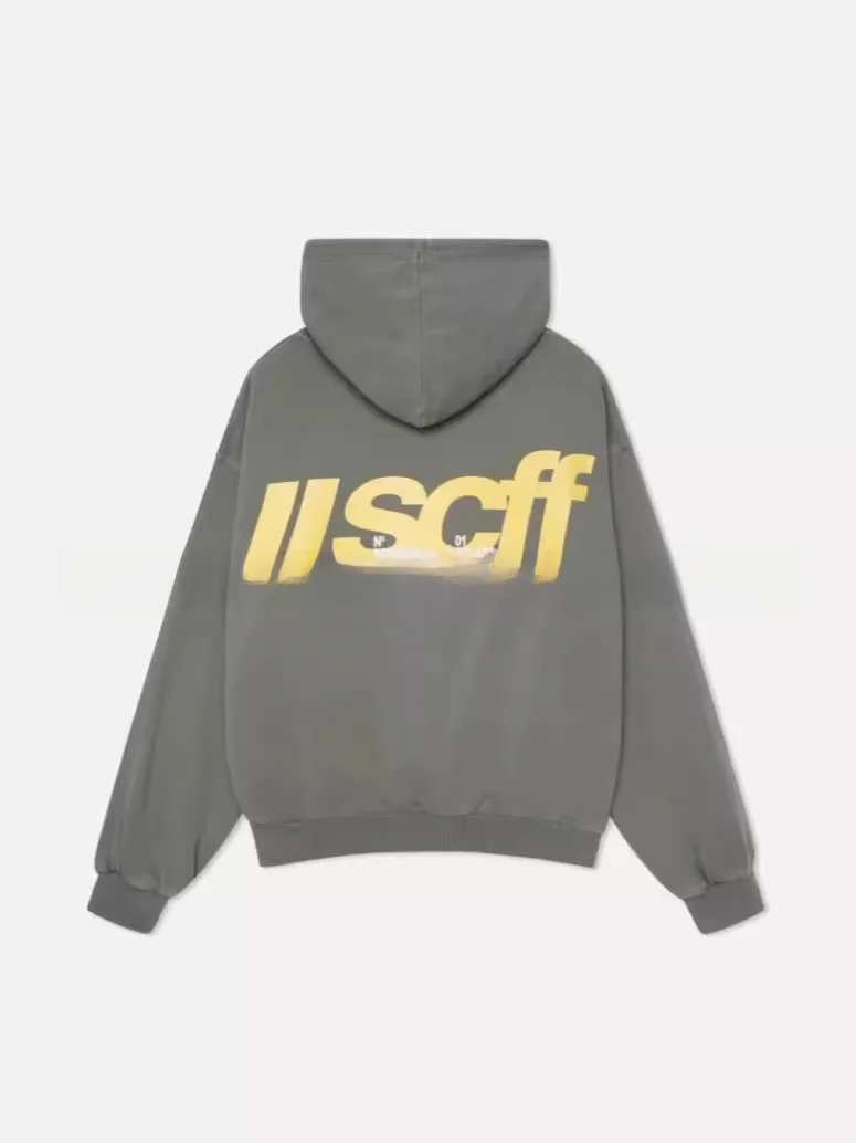 العصرية الأمريكية الرجعية الساخن بيع الموسم الجديد Harajuku إلكتروني طباعة عارضة مقنعين البلوز سترة الشارع الشهير للشباب S... #1