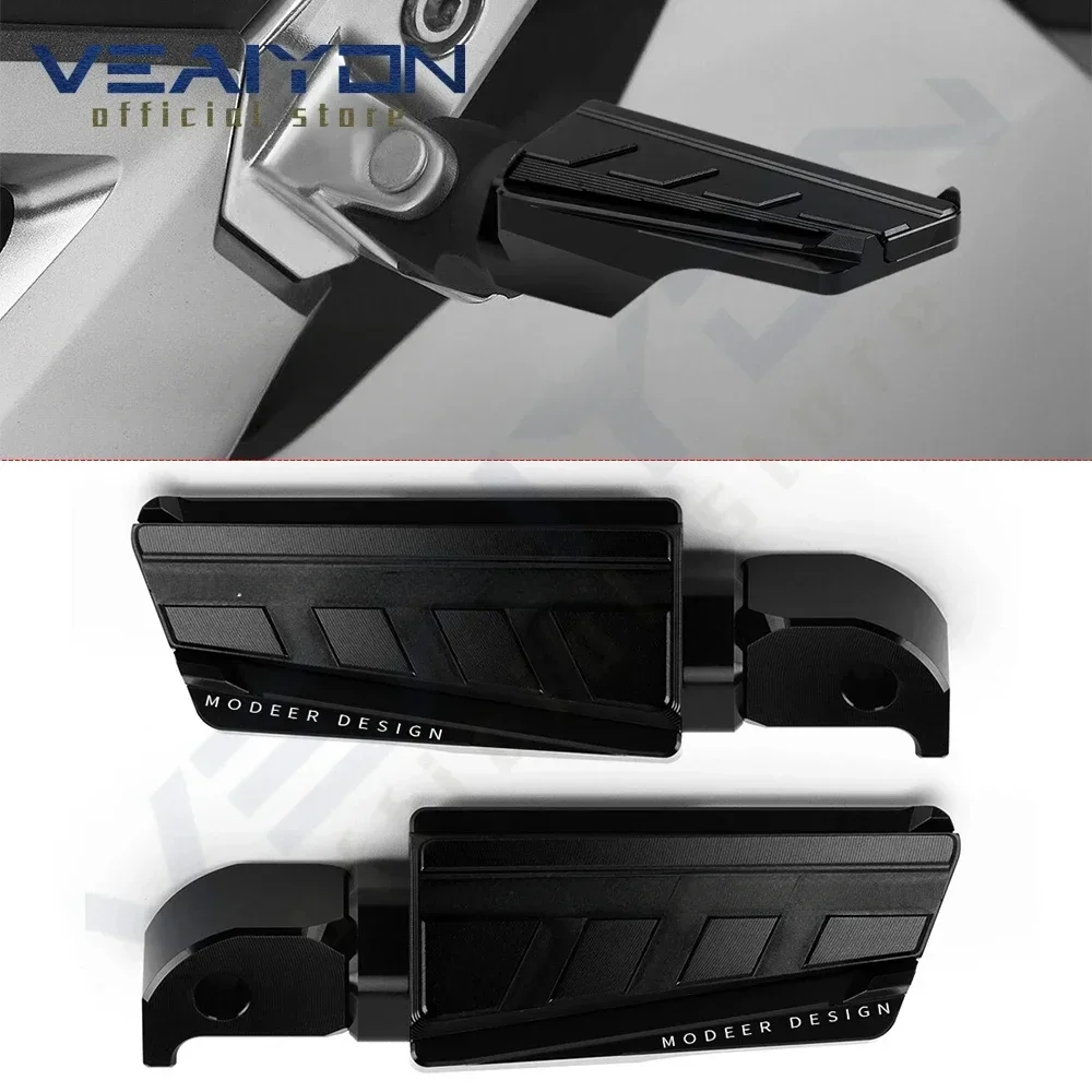 For MT 07 MT07 MT-07 2014 2015 2016 2017 2018 2019 2020 2021 Motorcycle Accessories Aluminum Rear Footrest Foot Pegs Foot Pedals