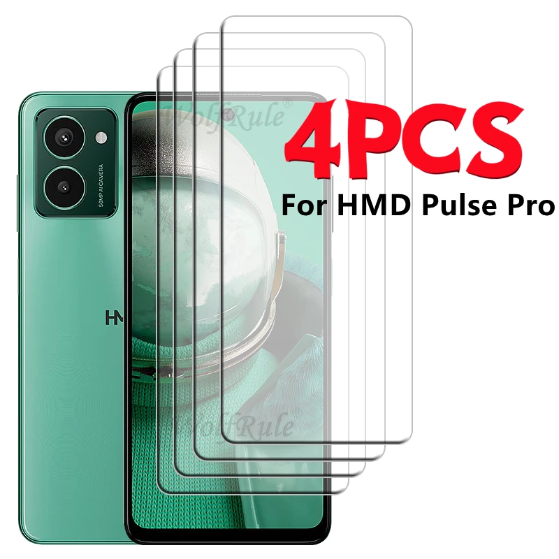 

1/2/3/4Pcs For HMD Pulse Pro Glass HMD Pulse Pro Tempered Glass Transparent Clear 9H HD For Screen Protector HMD Pulse Pro Glass