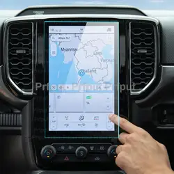Tempered glass screen protector For Ford Ranger 2022 2023 10 inch 12 inch Car GPS navigation film LCD screen Anti-scratch Film