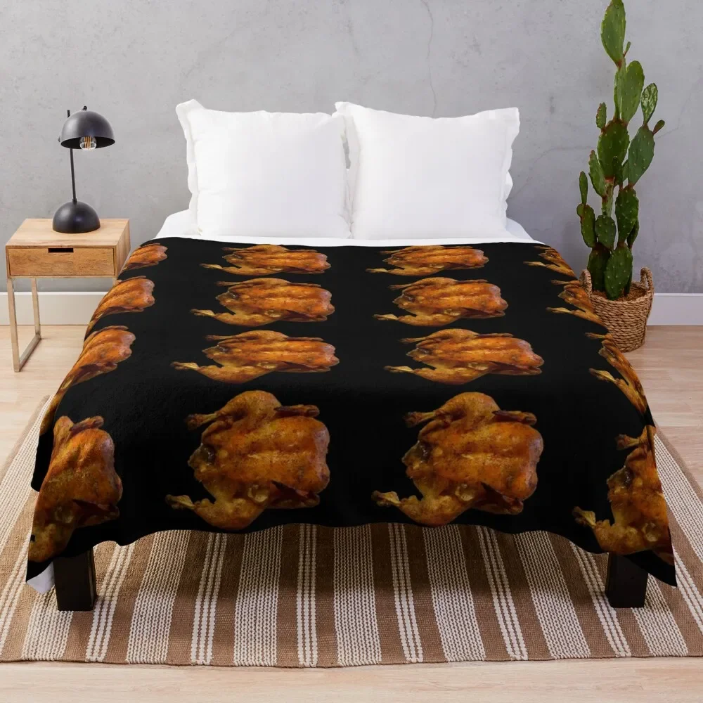 

Roasted Chicken Throw Blanket sofa bed Luxury Brand christmas decoration Warm Decorative Throw Blankets