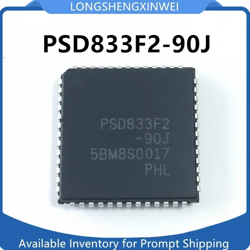 1PCS PSD833F2-90J PSD833F2-90JI PLCC-52 8-bit Microcontroller Programmable Flash IC New Original in Stock