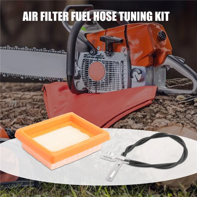 A50U Carburetor For STIHL FS120 FS200 FS250 Ignition Coil Air Filter Fuel Hose Tune Up Kit Trimmer Brushcutter